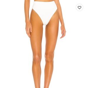 Beach Riot White Bikini Bottom